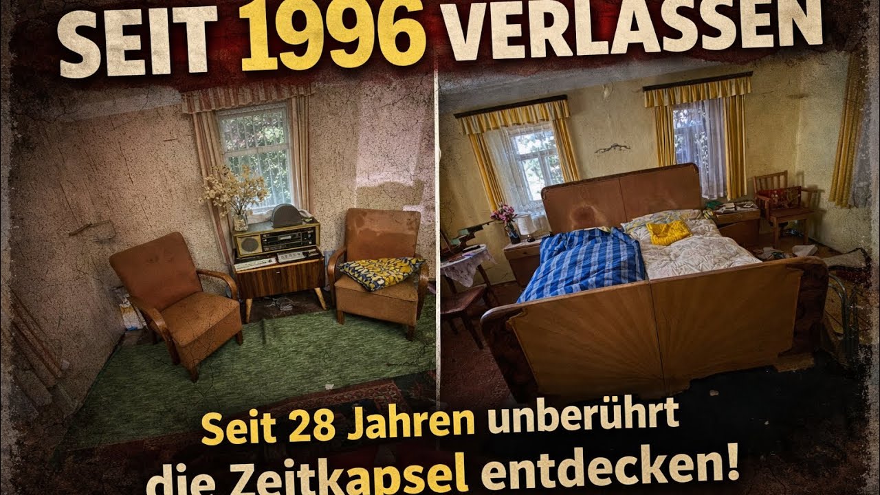 Seit 1996 verlassen - die Reise in eine wunderschöne Zeitkapsel 😍