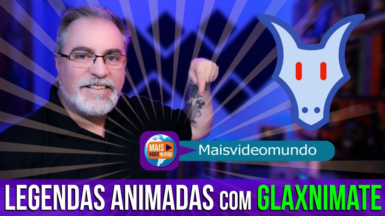 Como CRIAR LEGENDAS ANIMADAS | LOWER THIRDs | com GLAXNIMATE do SHOTCUT | Maisvideomundo #156