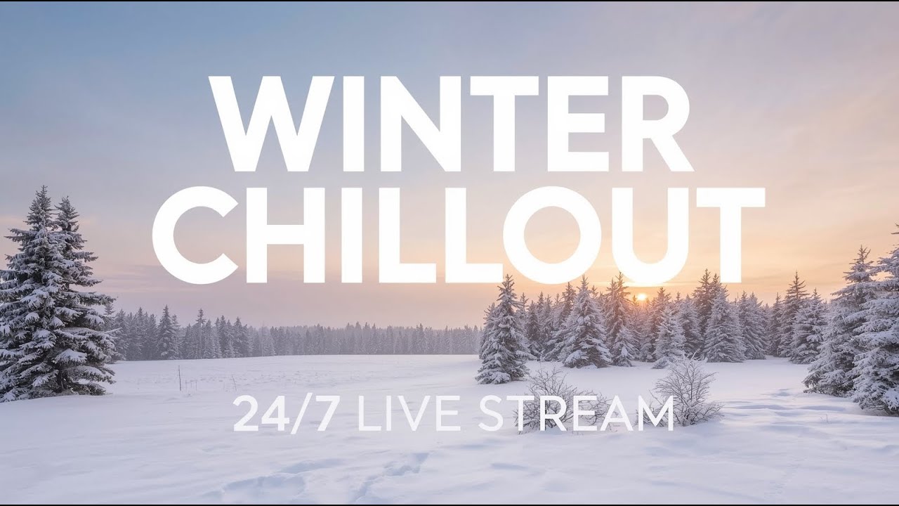 Winter Chillout 2025 ❄️ 24/7 Live Stream ☕ Top Chill House Music by Zizara Cover Studio
