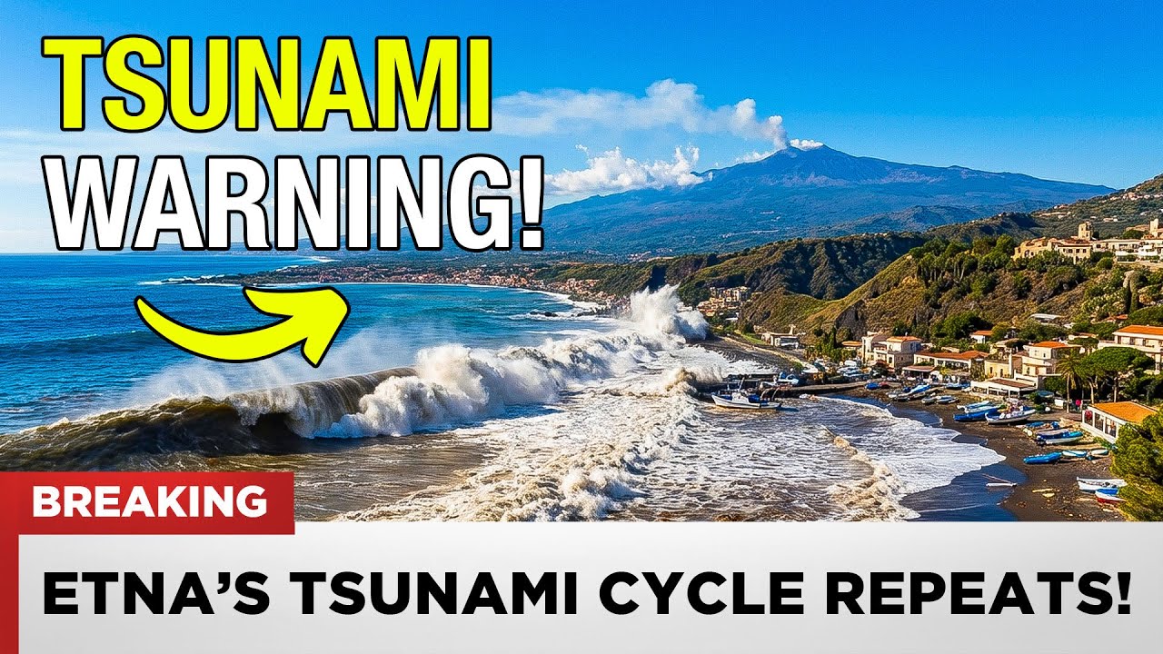 1 MINUTE AGO: Scientists Detect Etna's 8000-Year Tsunami Cycle Repeating - 3 Countries at Risk