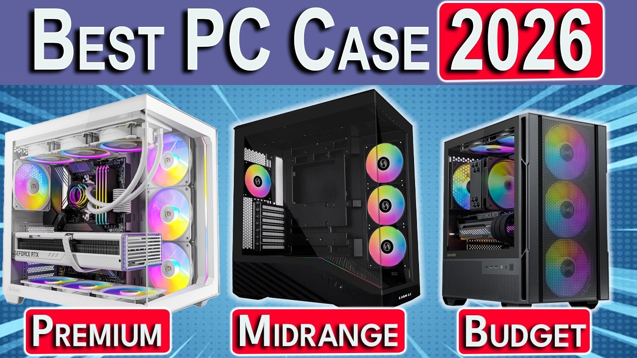 🛑STOP🛑 Buying Bad PC Cases! Best PC Case 2025 - ATX / mATX / Mini ITX PC Cases