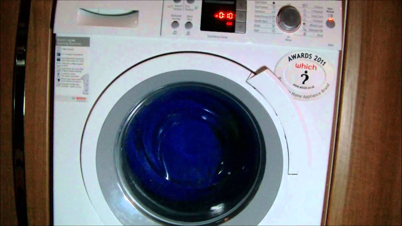 Bosch Logixx WAS32461GB Washing Machine 600rpm Gentle Spin only