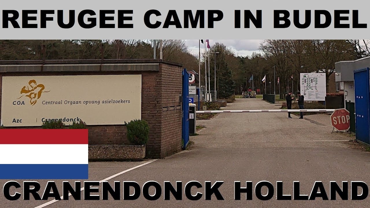 REFUGEE CAMP BUDEL - CRANENDONCK HOLLAND Asielzoekerscentrum Het AZC in Budel-Cranendonck Nederland