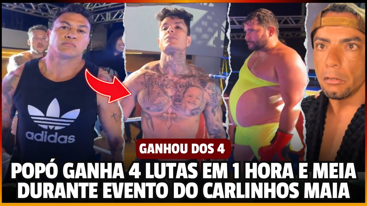 POPÓ GANHA 4 LUT4S EM UMA NOITE DURANTE EVENTO CASA DA BARRA DO CARLINHOS MAIA