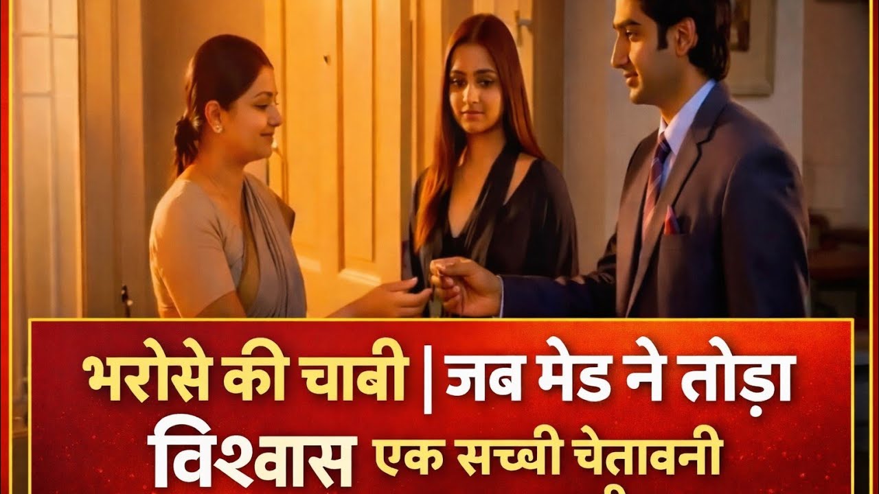 भरोसे की चाबी | जब मेड ने तोड़ा विश्वास | एक सच्ची चेतावनी कहानी Ep9 Jay Jiya ki kahani! #story 