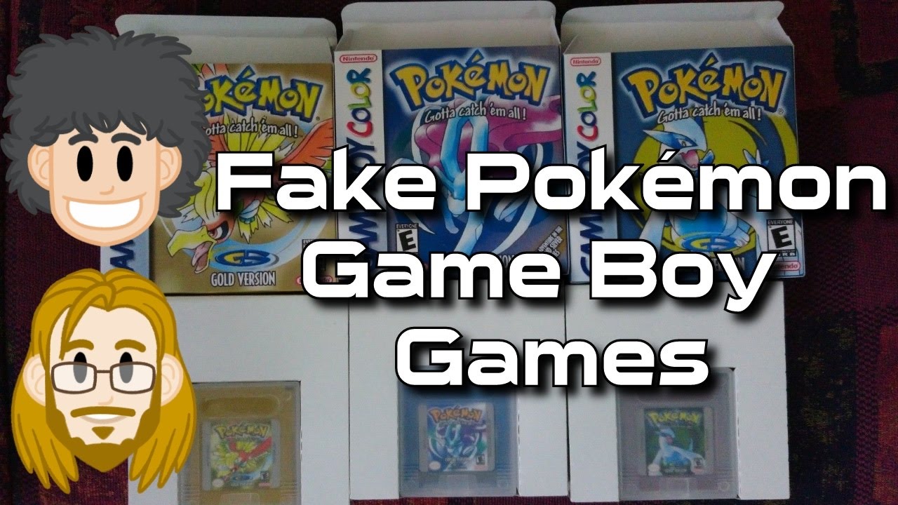 Fake Pok&eacute;mon Game Boy Games (Scumbag Seller) - #CUPodcast