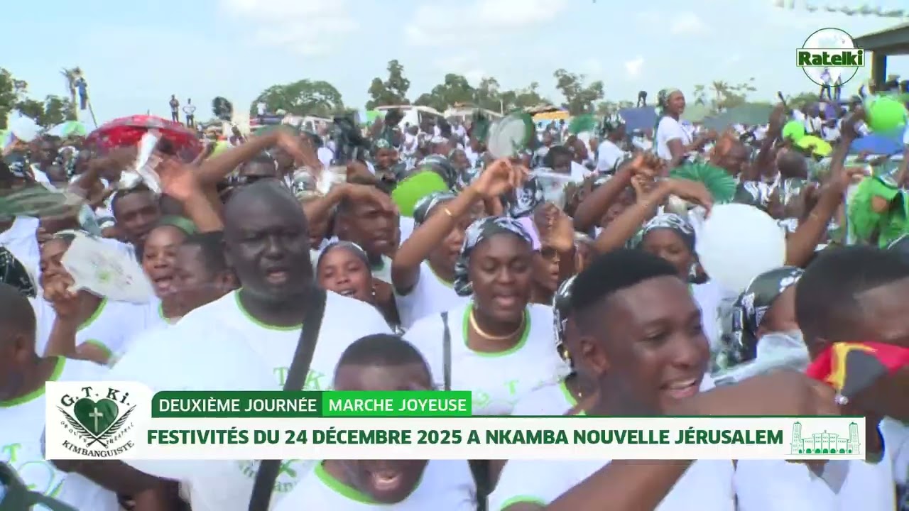 FESTIVITES DU 24 DECEMBRE 2025 (CARNAVAL ET PRESENTATION CADEAUX FARE) A NKAMBA NOUVELLE JERUSALEM