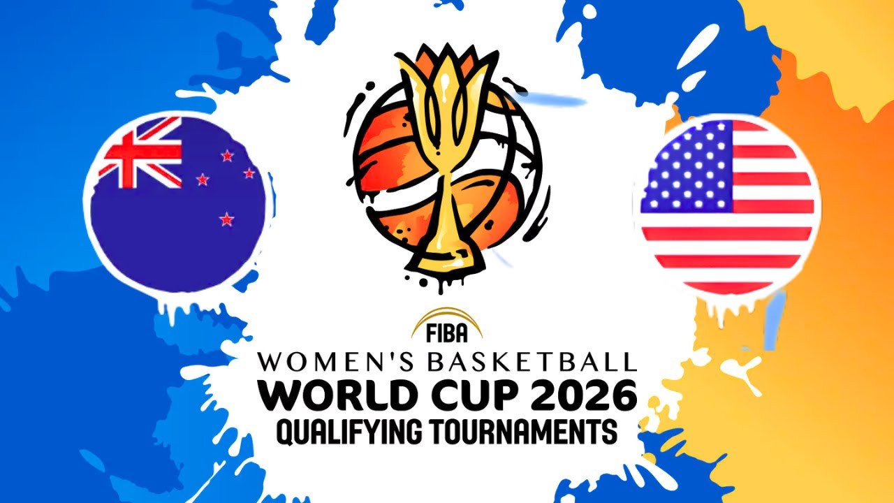 LIVE | New Zealand Vs USA | FIBA Women's World Cup Qualifying Tournaments