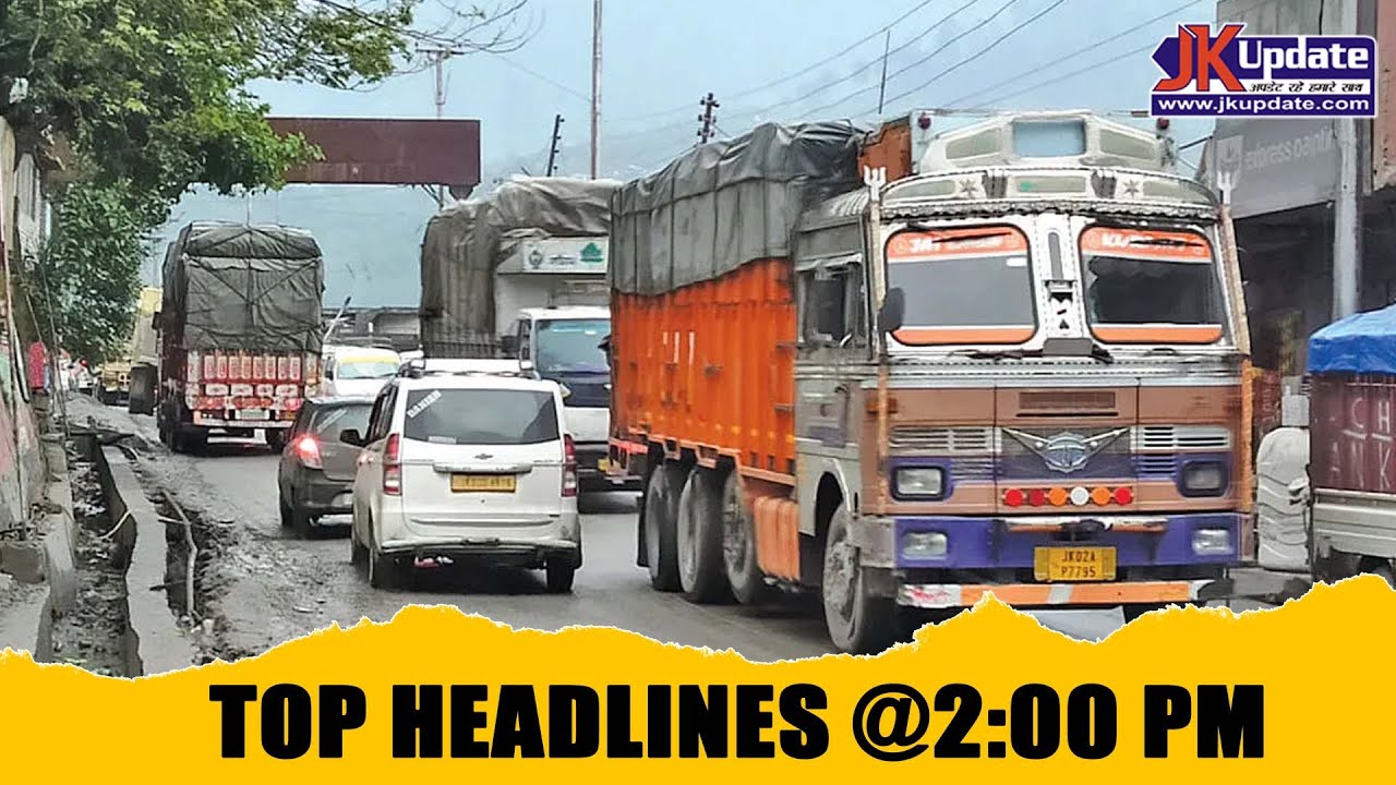 JKupdate Top Headlines @ 2 PM 31 Oct 2025