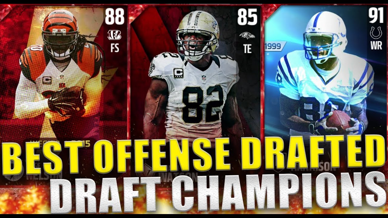 TOTAL DOMINATION BEST OFFENSE EVER!! - Madden 17 Draft Champions