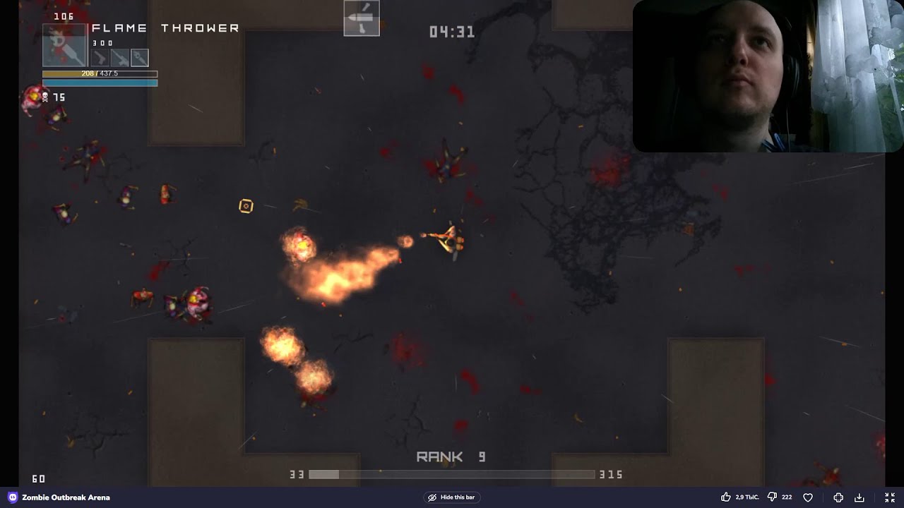 This is the best flash game about zombies Zombie Outbreak Arena #2