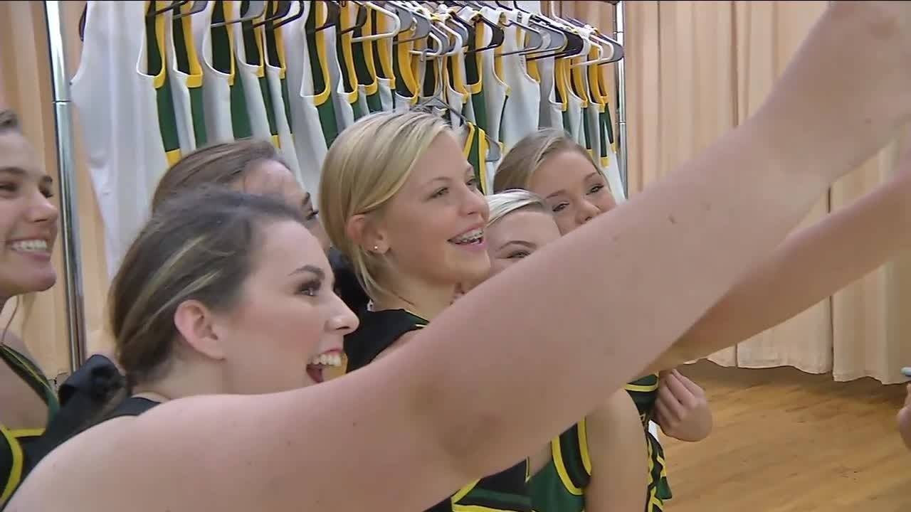 Yulee cheerleaders surprised with new uniforms