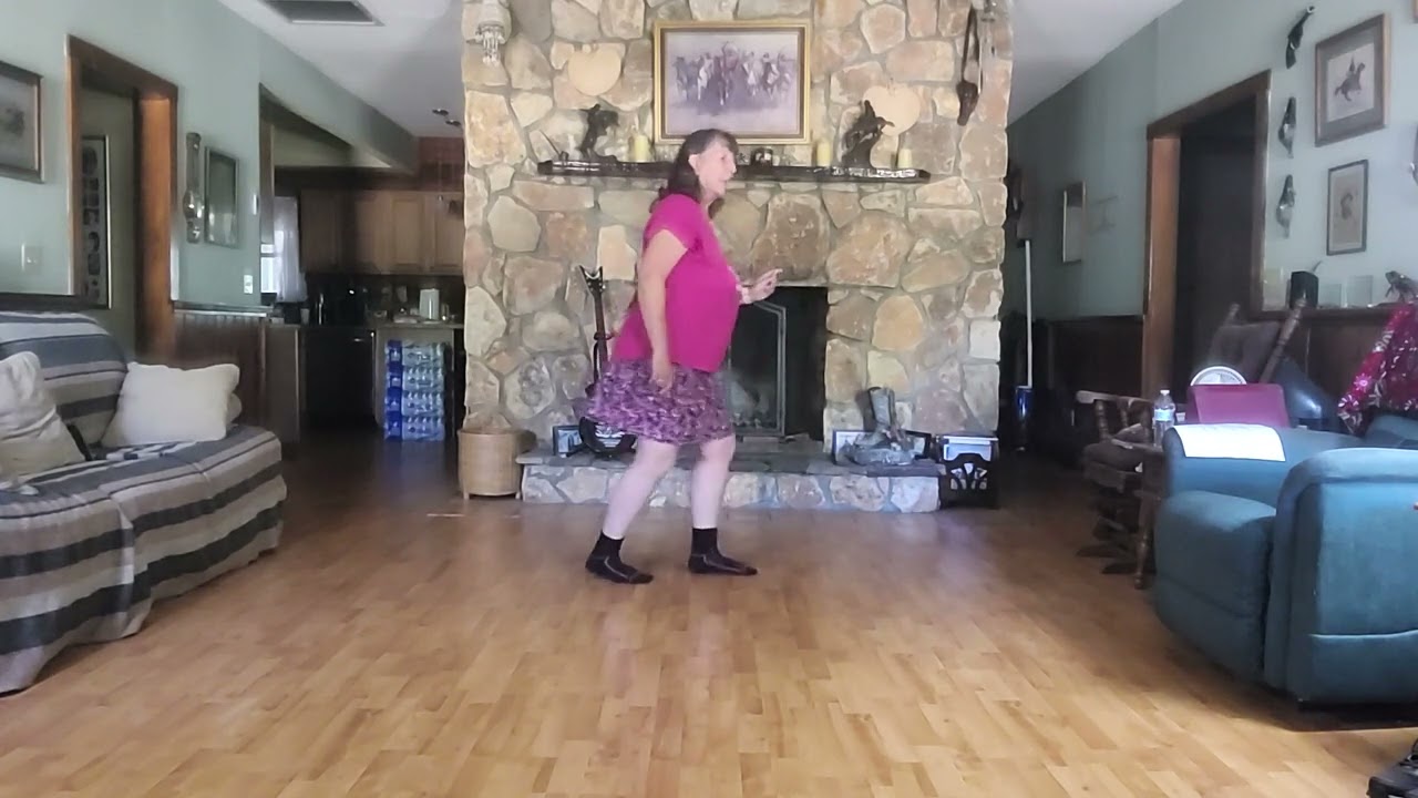 She's Probably In Texas line dance Demo & Teach