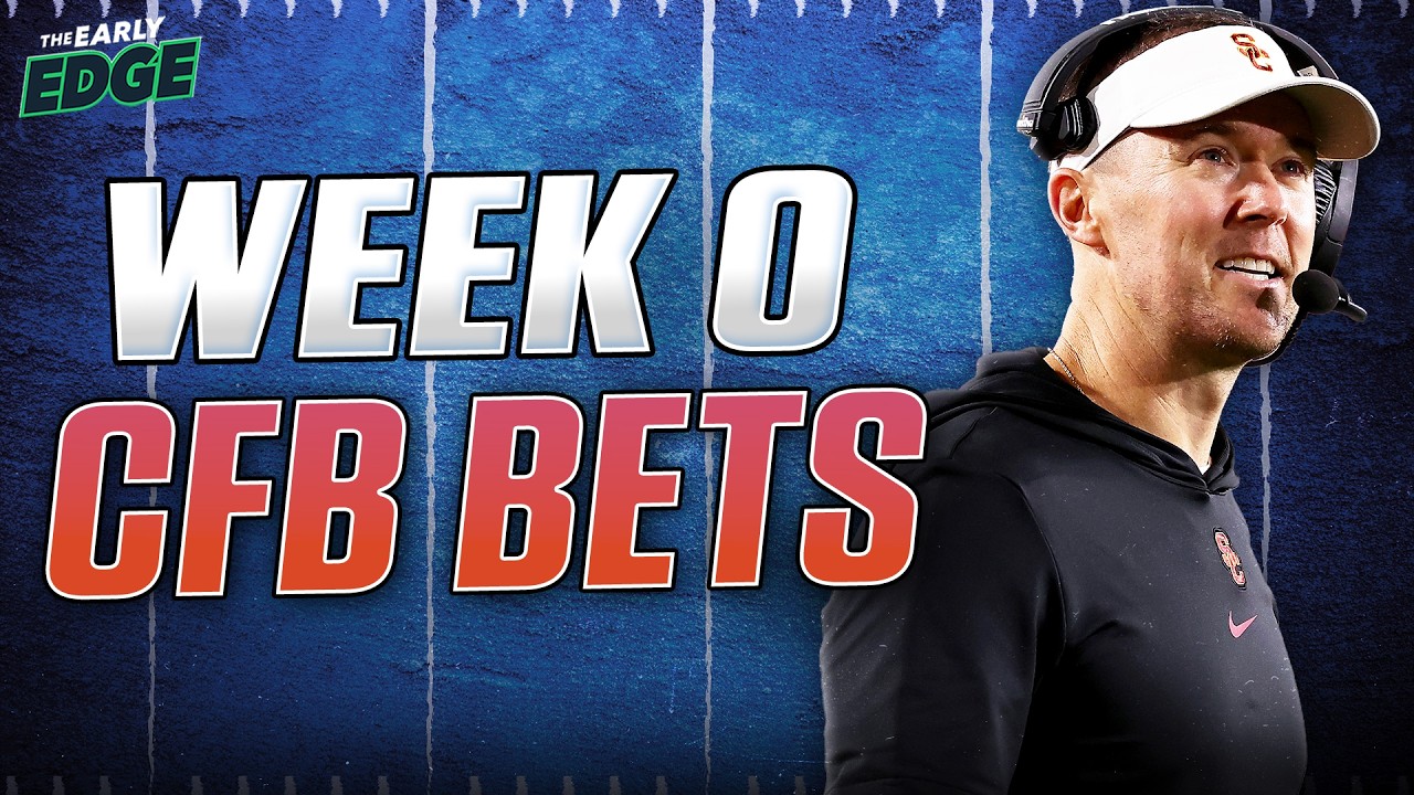 Week 0 College Football Picks, Predictions and BEST BETS!