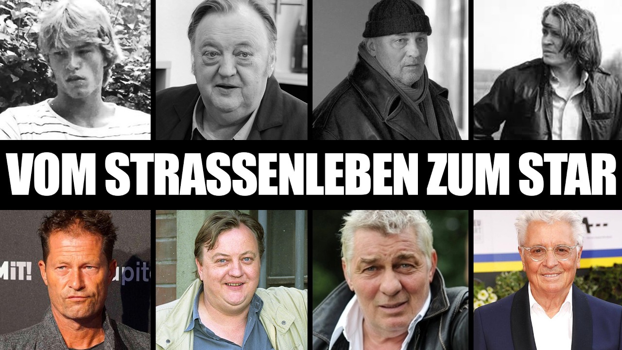 12 Deutsche Schauspieler mit harten Anfängen vor dem Ruhm