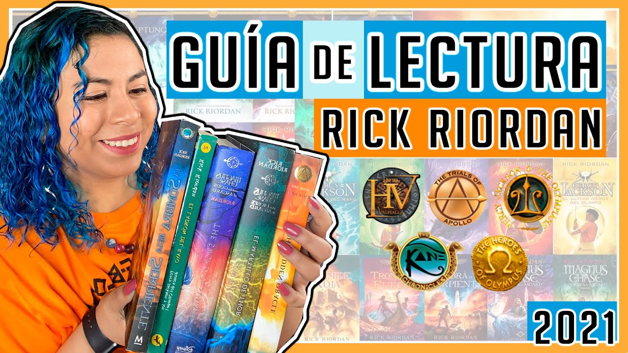 GUÍA PARA LEER A RICK RIORDAN 🔱 | Percy Jackson, Apolo, Los Kane, Magnus Chase | Laly Arce