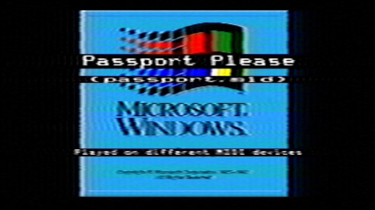 Passport Please (passport.mid) Played on different MIDI devices