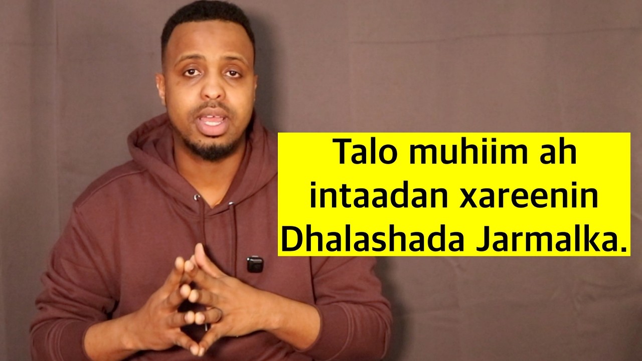 Talo muhiim ah, intaadan Xareesanin Dhalashada Jarmalka | Qaliiji. 