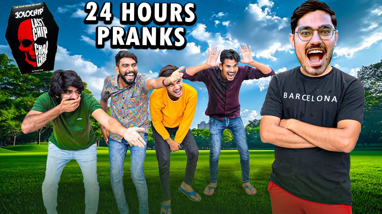 JOLOCHIP PRANK ON AMIT🥵  Pranking Amit For 24 Hours😂