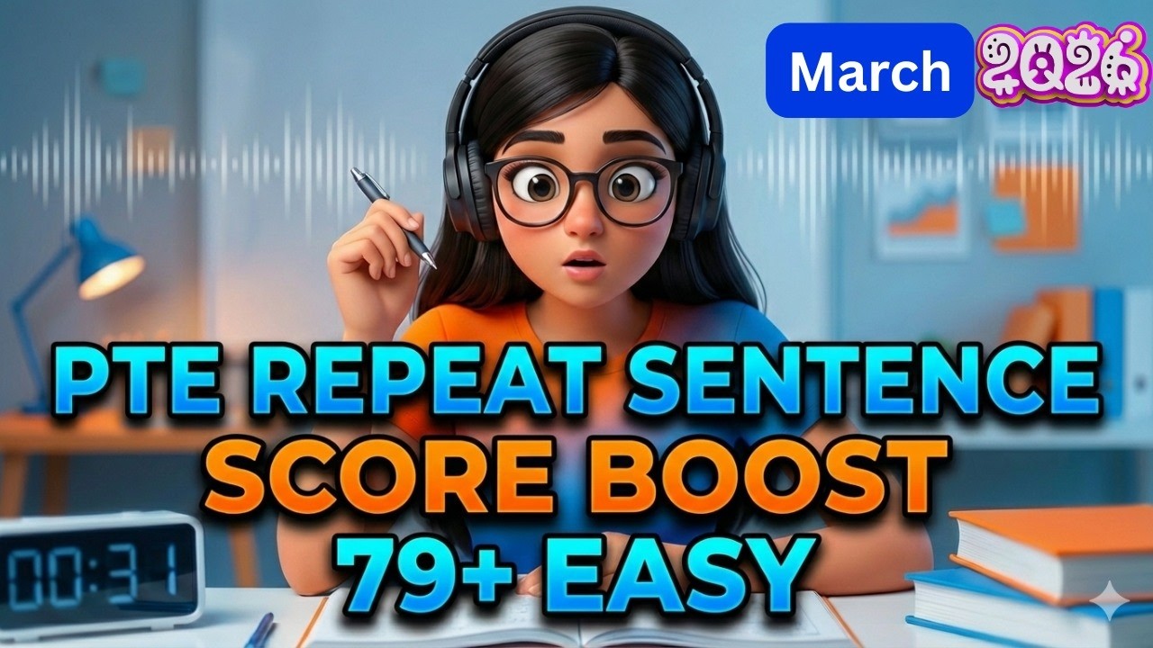 50 PTE Repeat Sentences Practice 2026 | Real Exam Questions | Daily Speaking Practice |