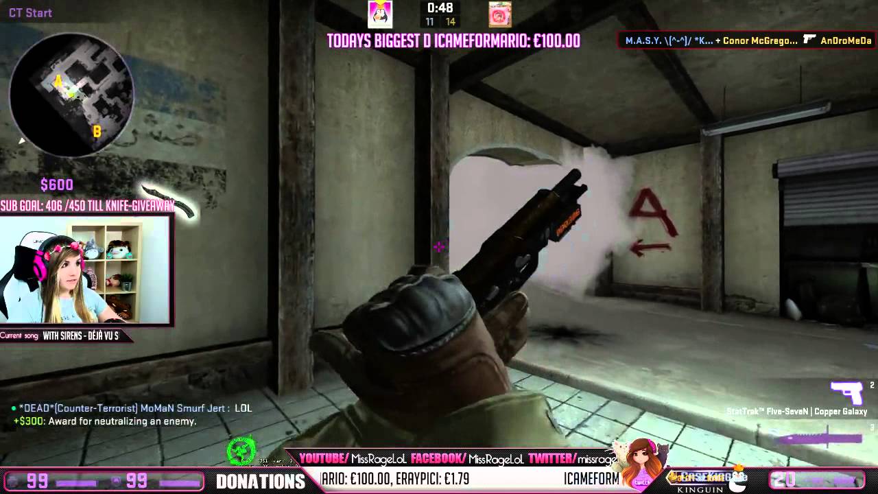 1vs3 Clutch on Dust2