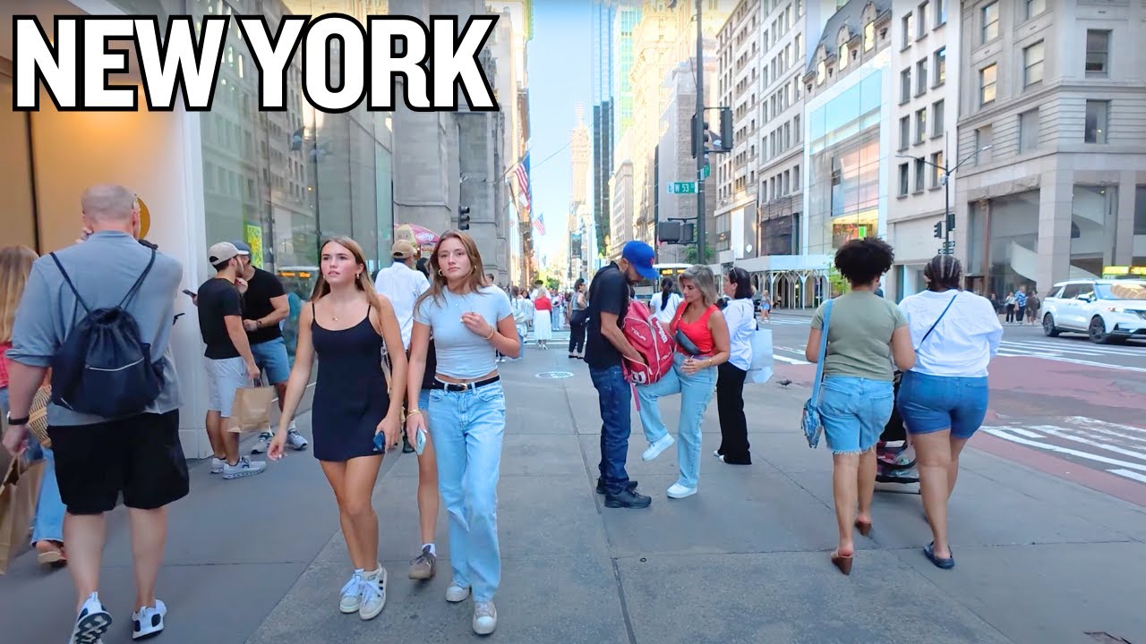 🗽🚕 Discover Eastside Manhattan on 5th Avenue! NYC Walking Tour 2025!