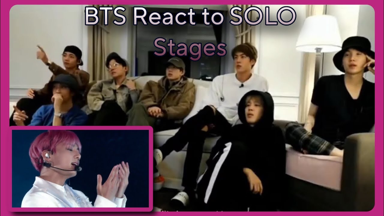 (ENG SUB) BTS reaction to solos for Love Yourself World Tour in Seoul