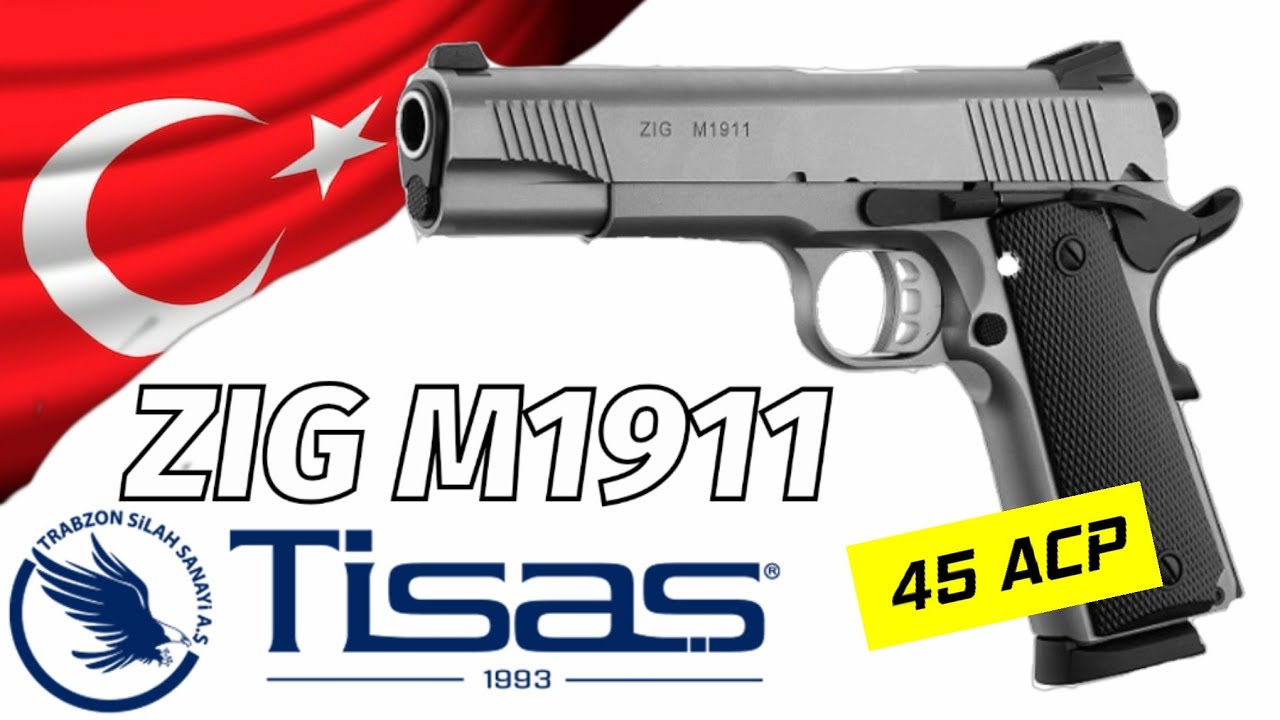 TISAS ZIG M1911 à l'essai