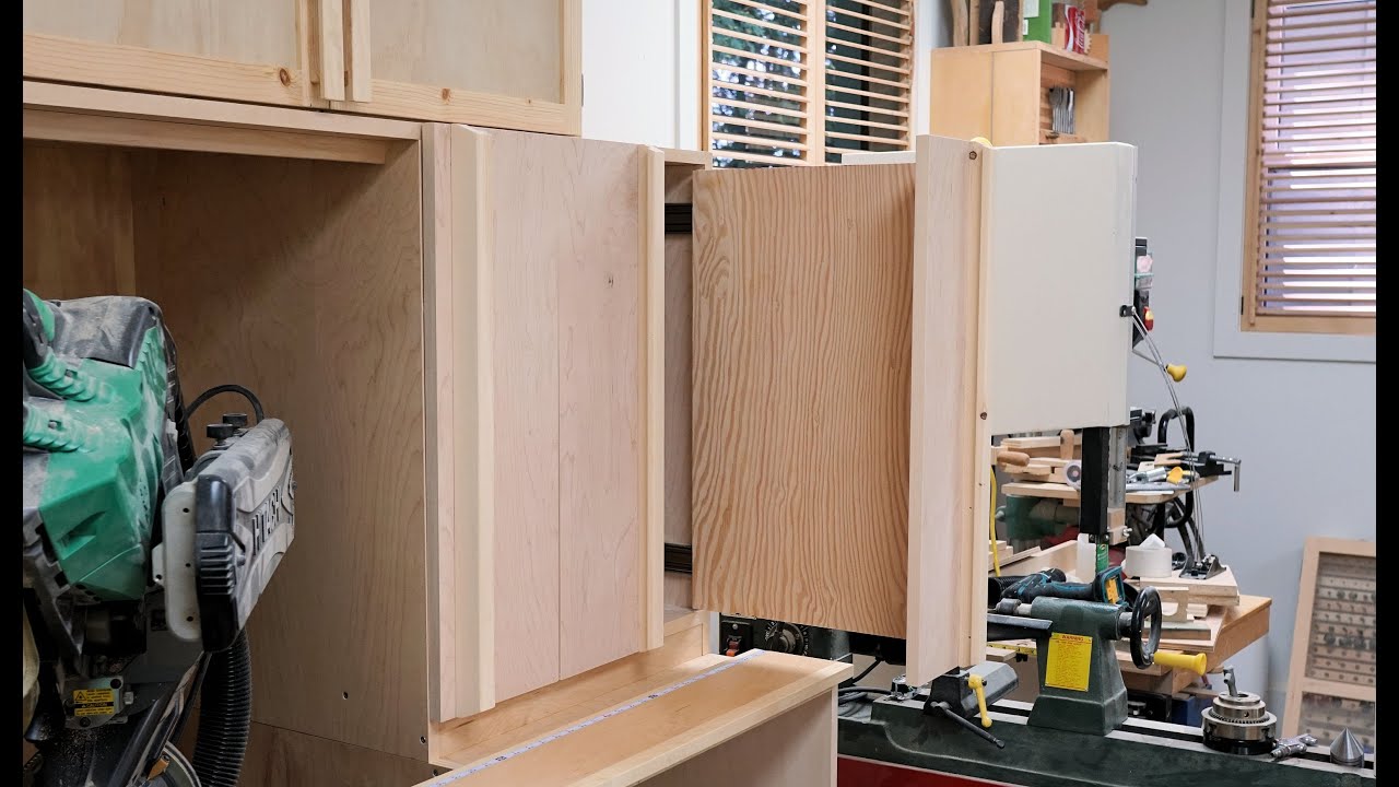 Vertical Storage Idea - Building The Miter Saw Station Part 6