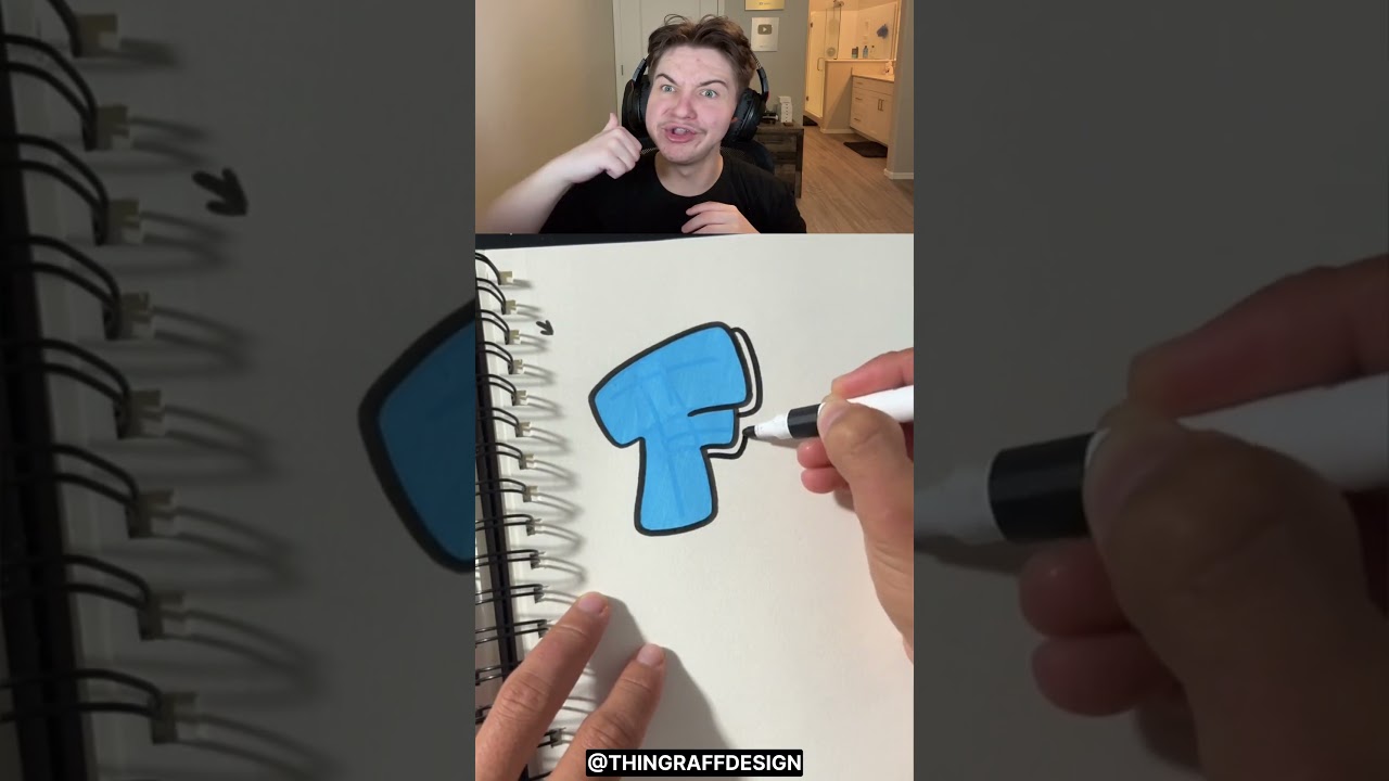 HOW TO GRAFFITI LETTER F