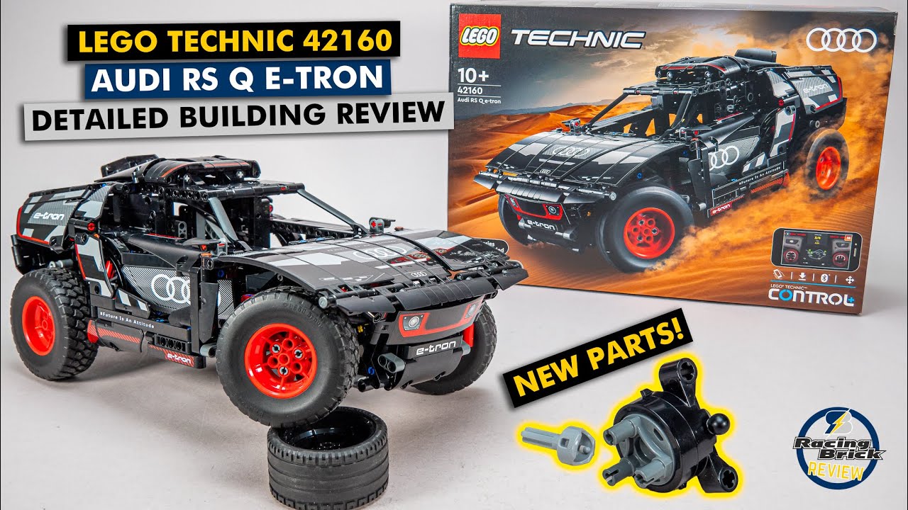 Подробный обзор сборки Audi RS Q e-tron LEGO Technic 42160