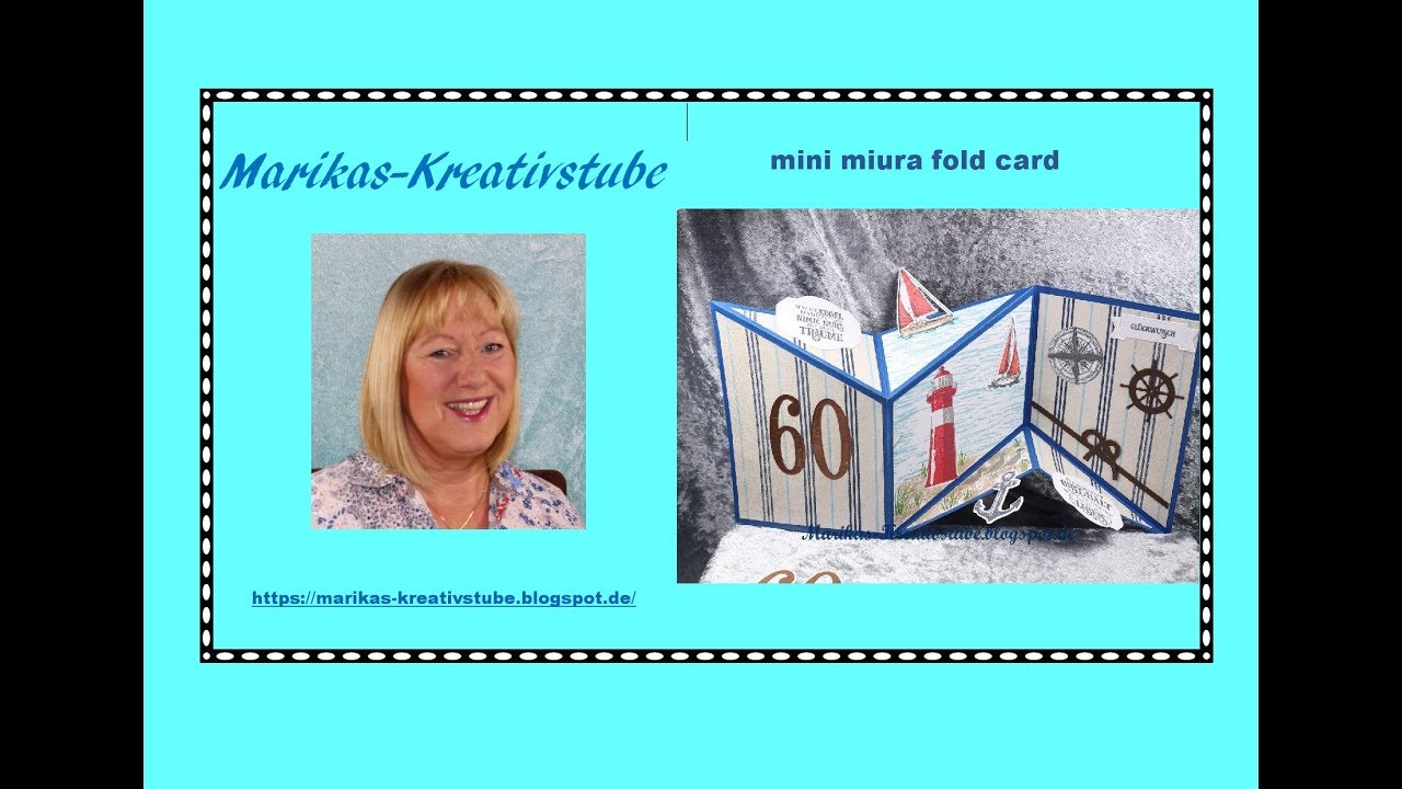 mini miura fold card