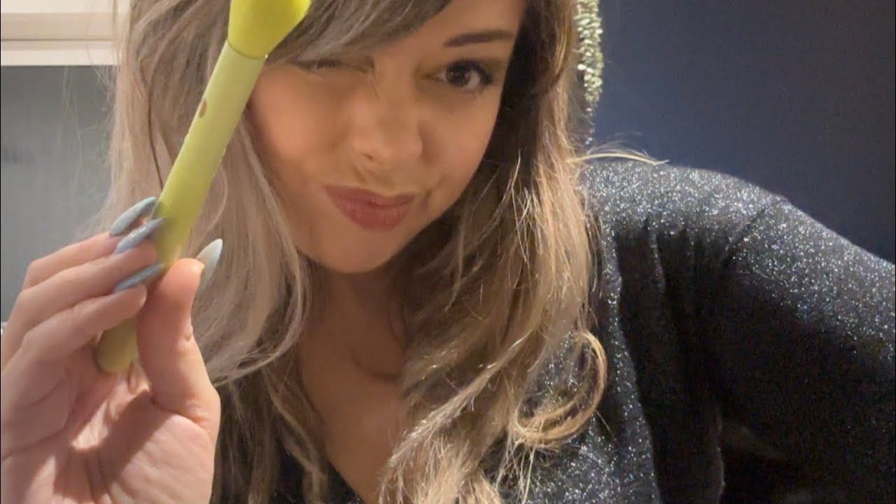 ASMR: Worst reviewed make up artist makes you look ‘glam’ 💄💅