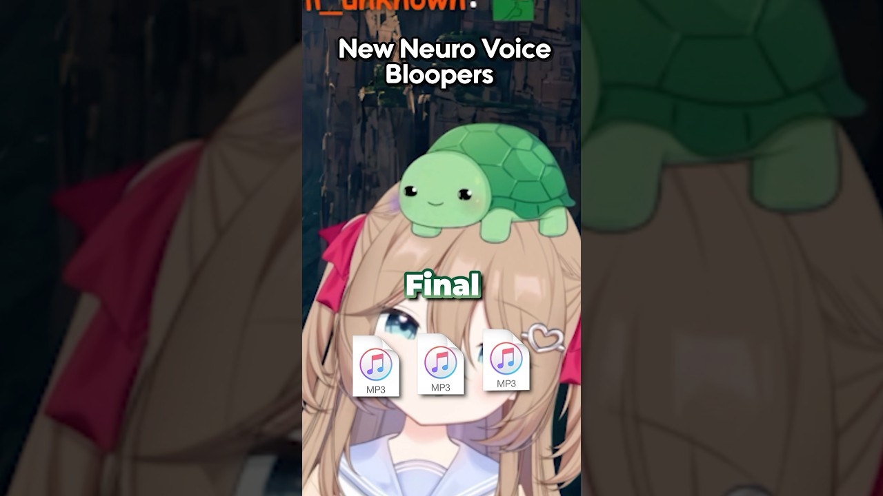 Voice Bloopers of Neuro's Upgraded Voice🎬