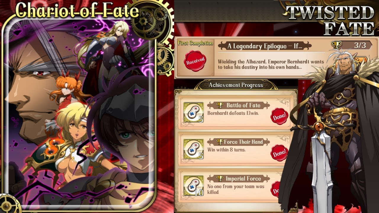Langrisser M - Twisted Fate, Chariot of Fate 4 - A Legendary Epilogue - If... (Bernhardt)