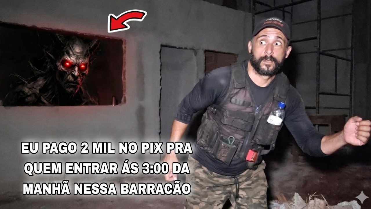 EU PAGO 2 MIL NO PIX PRA QUEM ENTRAR NESSE BARRACÃO AMALDIÇOAD0 - SPIRITBOX