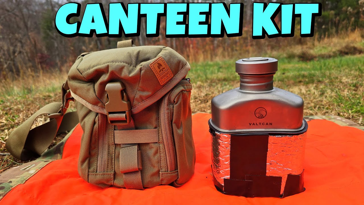 NEW Canteen Kit For Bushcraft, Scouting, Survival, Hiking etc. Helikon-Tex Essential Kitbag