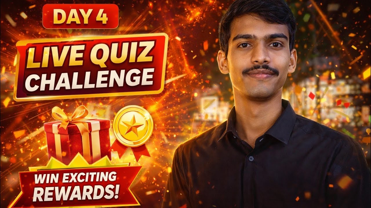 Day 4 Live Quiz Challenge 🔴 | Answer Fast & Win Rewards | Tech Wians Extra