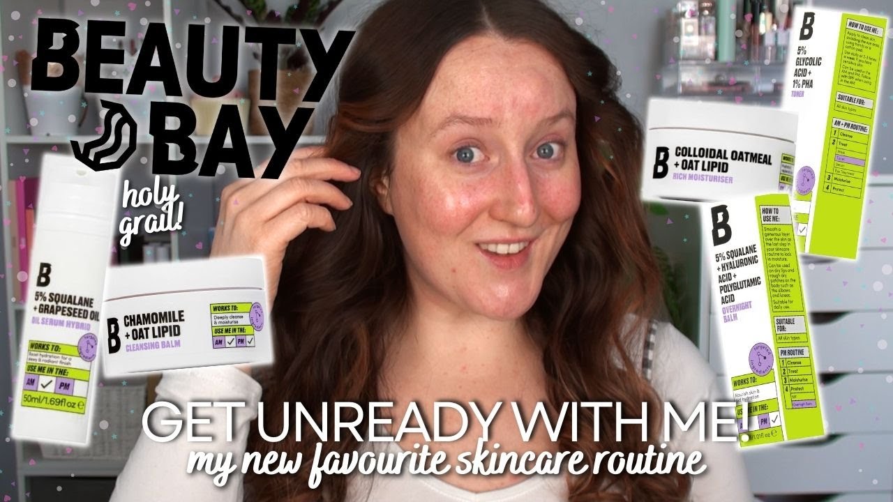 GET UNREADY WITH ME - Evening Night Skincare Routine With Beauty Bay *NEW* Hydration Starter Kit!