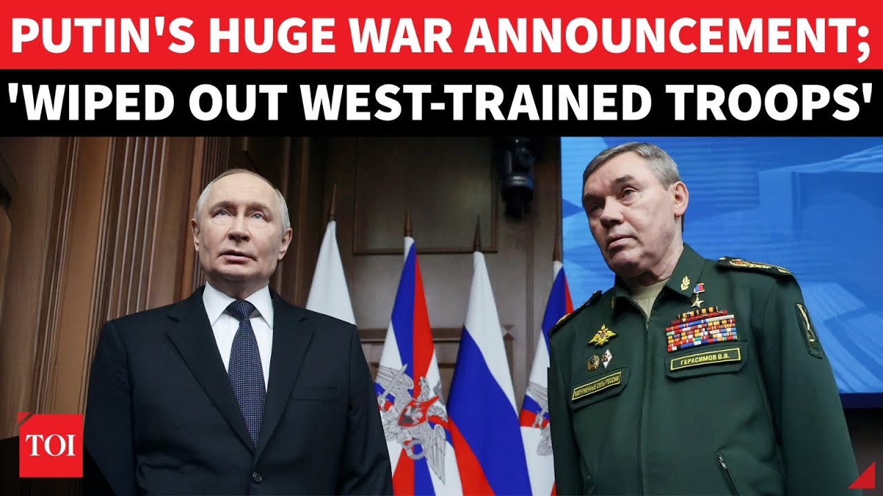 Putin's Stunning War Announcement In English; Europe Watches In Shock | 'Elite Military Crushed'
