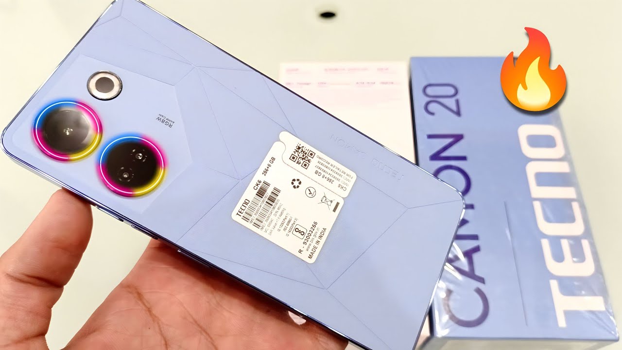 Tecno Camon 20 Unboxing First Look !! 🔥 This Phone Budget Flagship Smartphone Omg