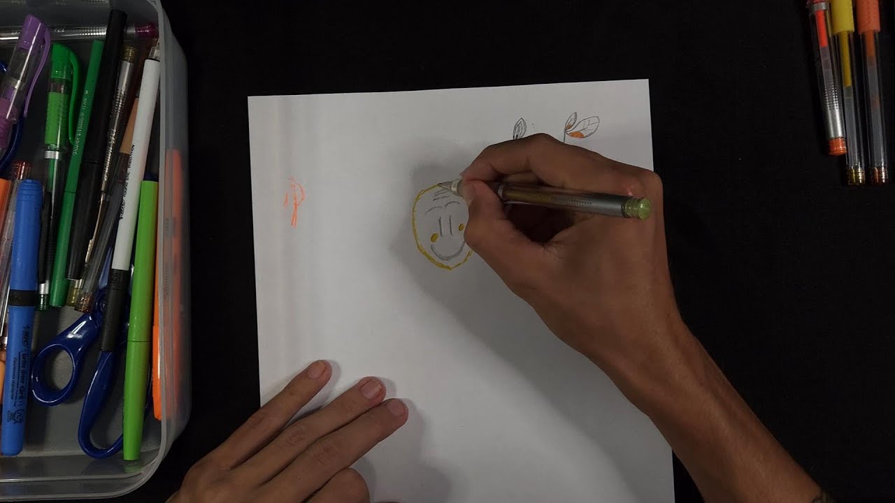 ASMR Doodling and testing pens to help you relax.