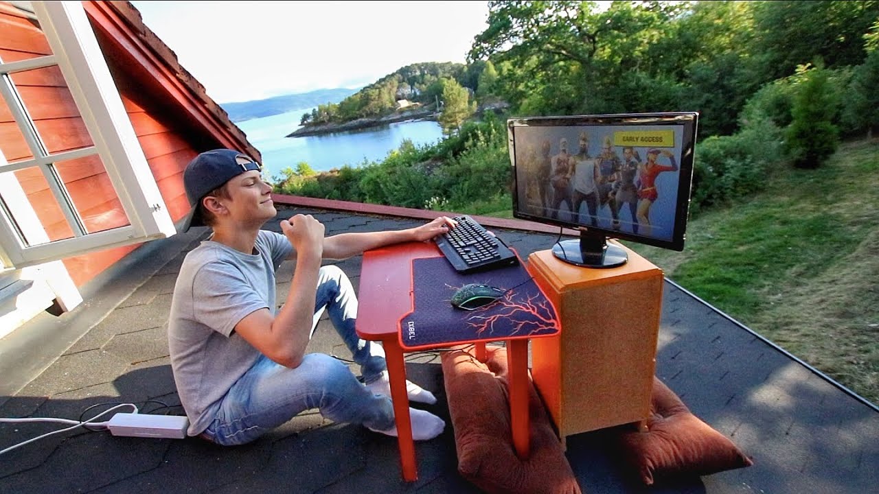 Vinner Fortnite På Taket!