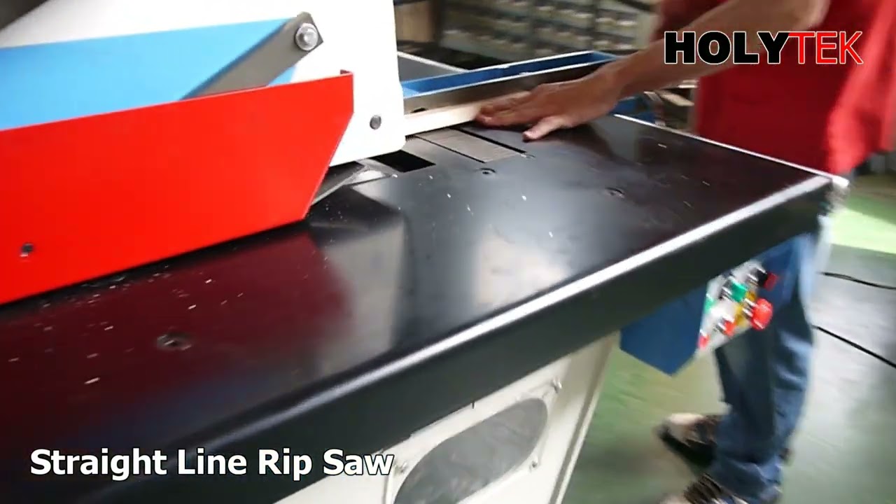 Straight Line Rip Saw with Auto Guide Fence