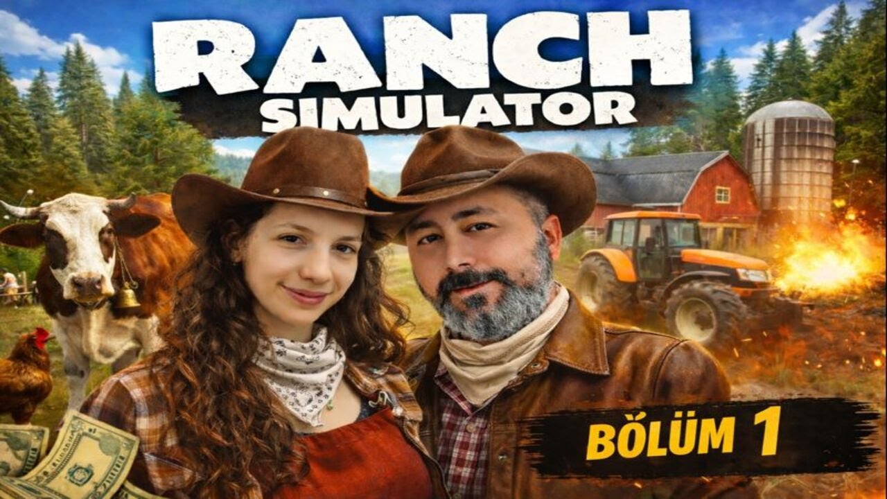 MEL'TEM İLE RANCH SİMULATÖR BÖLÜM 1 | YENİDENA