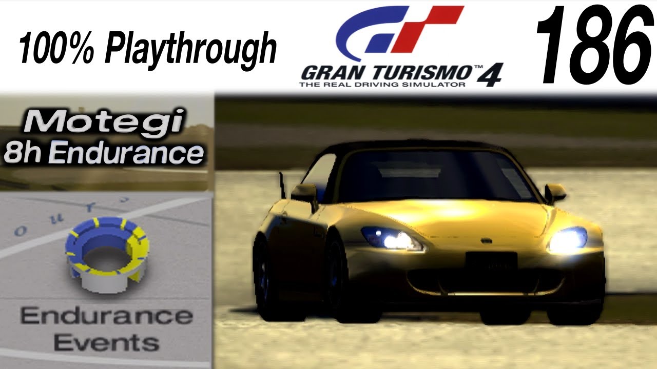 Gran Turismo 4 - #186 - Motegi 8h Endurance