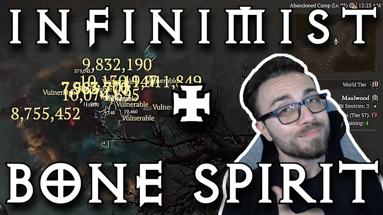 Infinimist + Bone Spirit for MASSIVE DPS | New Diablo 4 Necromancer Build Should Be On Your Radar