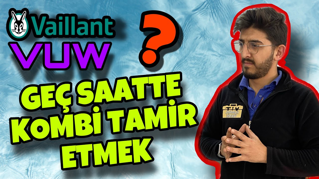 VAİLLANT KOMBİ BASINÇ YÜKSELİYOR ? BAR YÜKSELİYOR ? KESİN ÇÖZÜM !
