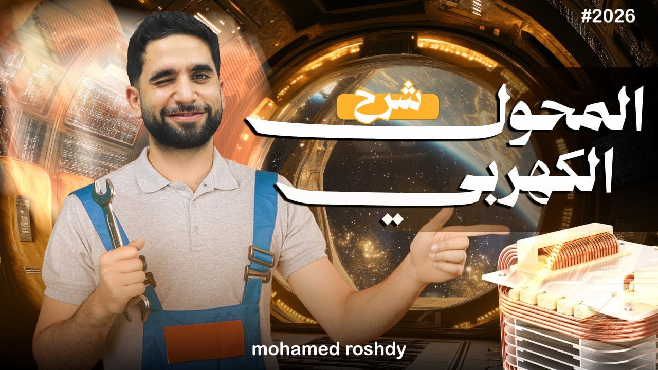 شرح شامل للمحول الكهربي بأبسط الطرق | ثانوية عامة 2026| مستر محمد رشدي