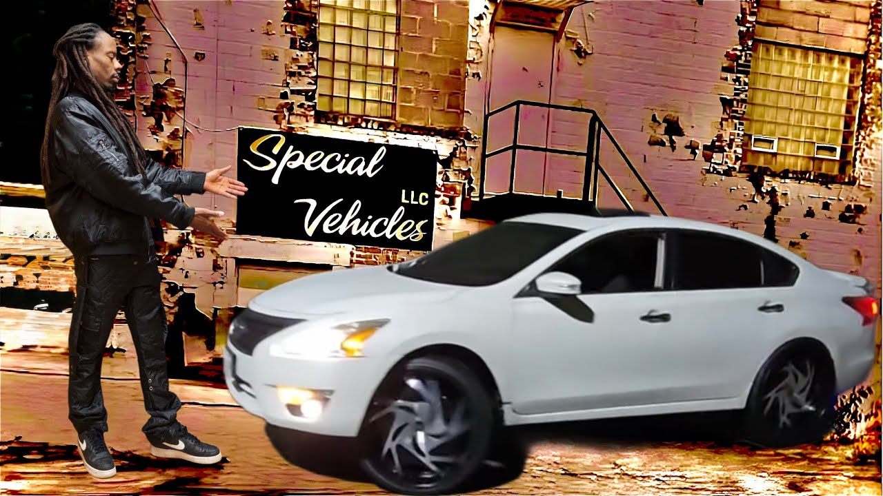 HOTBOY JERED NISSAN ALTIMA НА 26-ДЮЙМОВЫХ КОЛЕСАХ